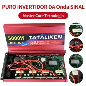 Reine sennoidale Wellenleistung Wechselrichter 12 V bis 220 V 50 Hz 2500W 3500W 4500W 5000W 6000W DC für Wechselspannungswandler EU -Stromquelle 10 Hauptverkäufe 6000W Wechselrichter - №5