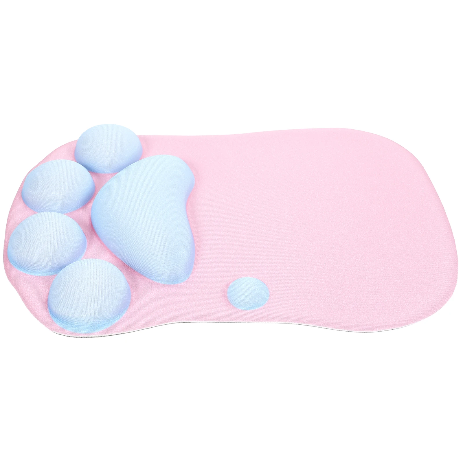 

Wrist Rest Cat Paw Mouse Pad with Support for Computer Desk Home Office Mouse Pad With Wrist Support Gaming Black