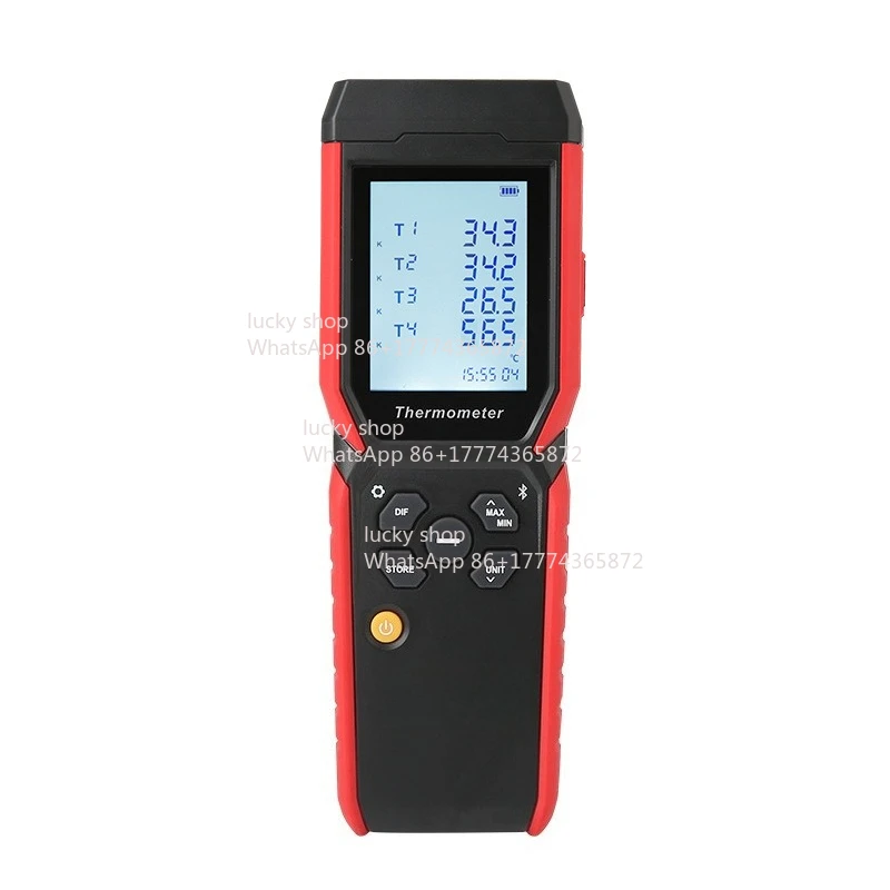 Four-channel Thermocouple Thermometer Electronic Temperature Detection Tester