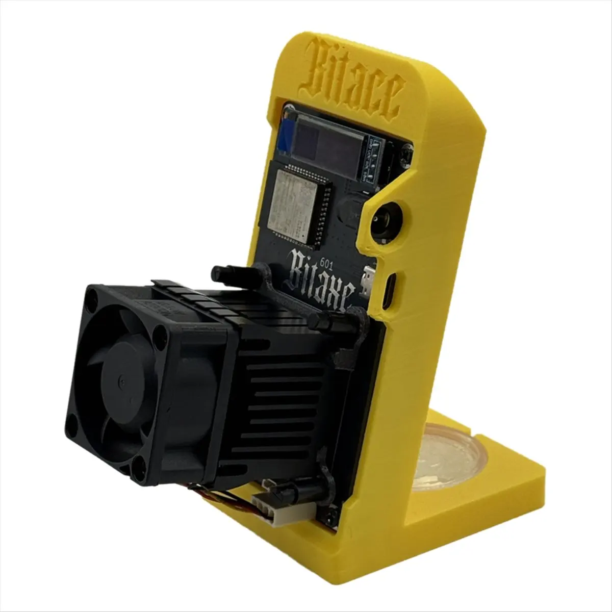 Stabile - Bitaxe Gamma 601 Doppia ventola 1.2TH/S 18-22W Bitcoin Crypto Miner BM1370 Asic Solo BTC Miner da Antminer S21Pro US PLUG