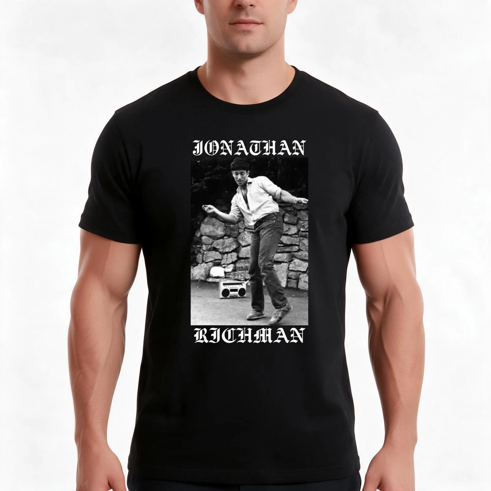 Jonathan Richman Modern Lovers T-Shirt Summer Casual Cotton Tee Oversized Streetwear Tops Vintage Graphic Print 100% Cotton