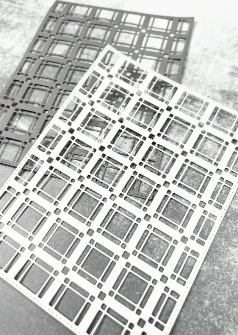 

Piggy Craft metal cutting dies cut die mold Irregular cross frame Scrapbook paper craft knife mould blade punch stencils dies