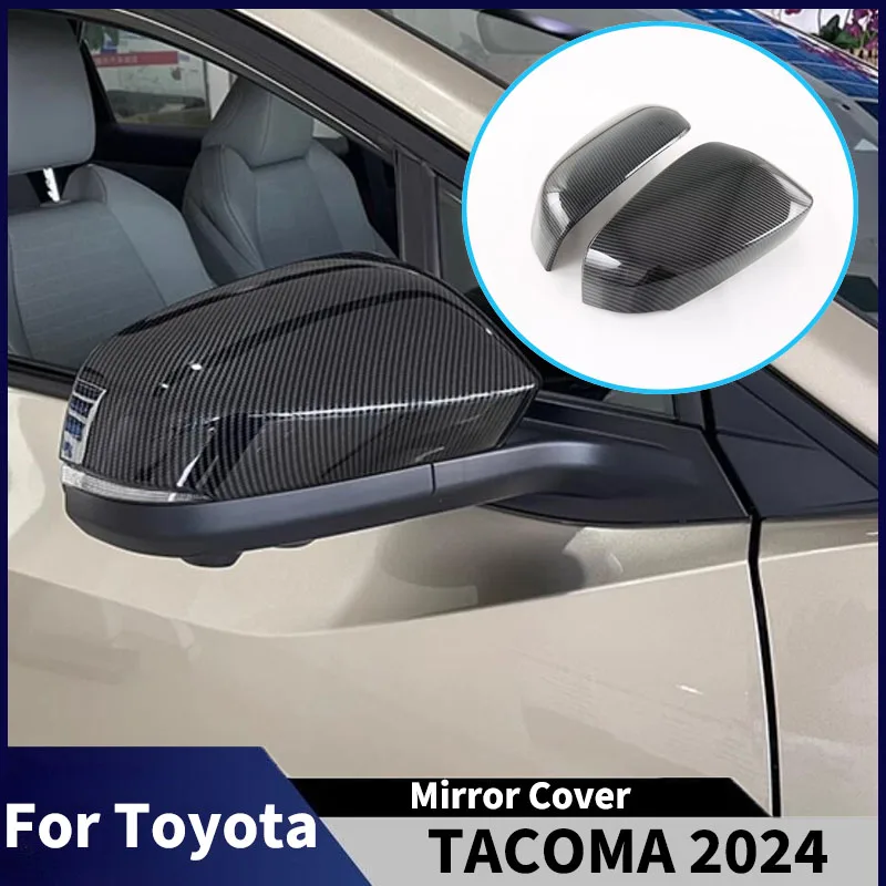 

Для Toyota TACOMA 2024, чехол для бокового зеркала автомобиля, чехлы для зеркал заднего вида, декоративная отделка, аксессуары, внешние детали, комплекты кузова, тюнинг