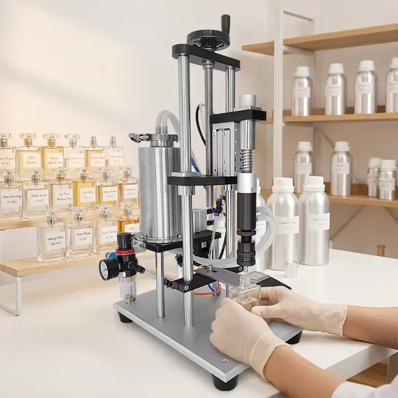 Semi Automatic Vacuum Perfume Filling Machine Affordable Accurate for African Asian Markets