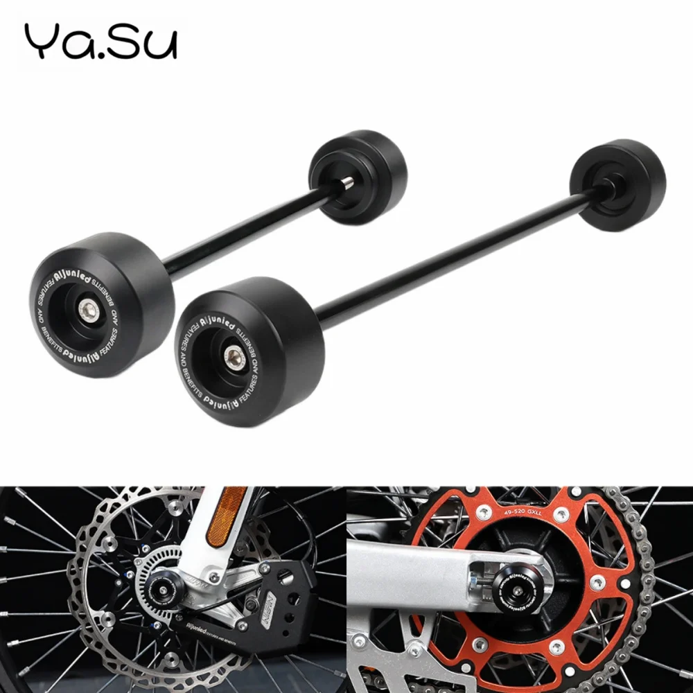 

Motorcycle Accessories Front and Rear Wheel Axle Anti-fall Rubber Protection Bar For KOVE 450 Rally 2023-2024