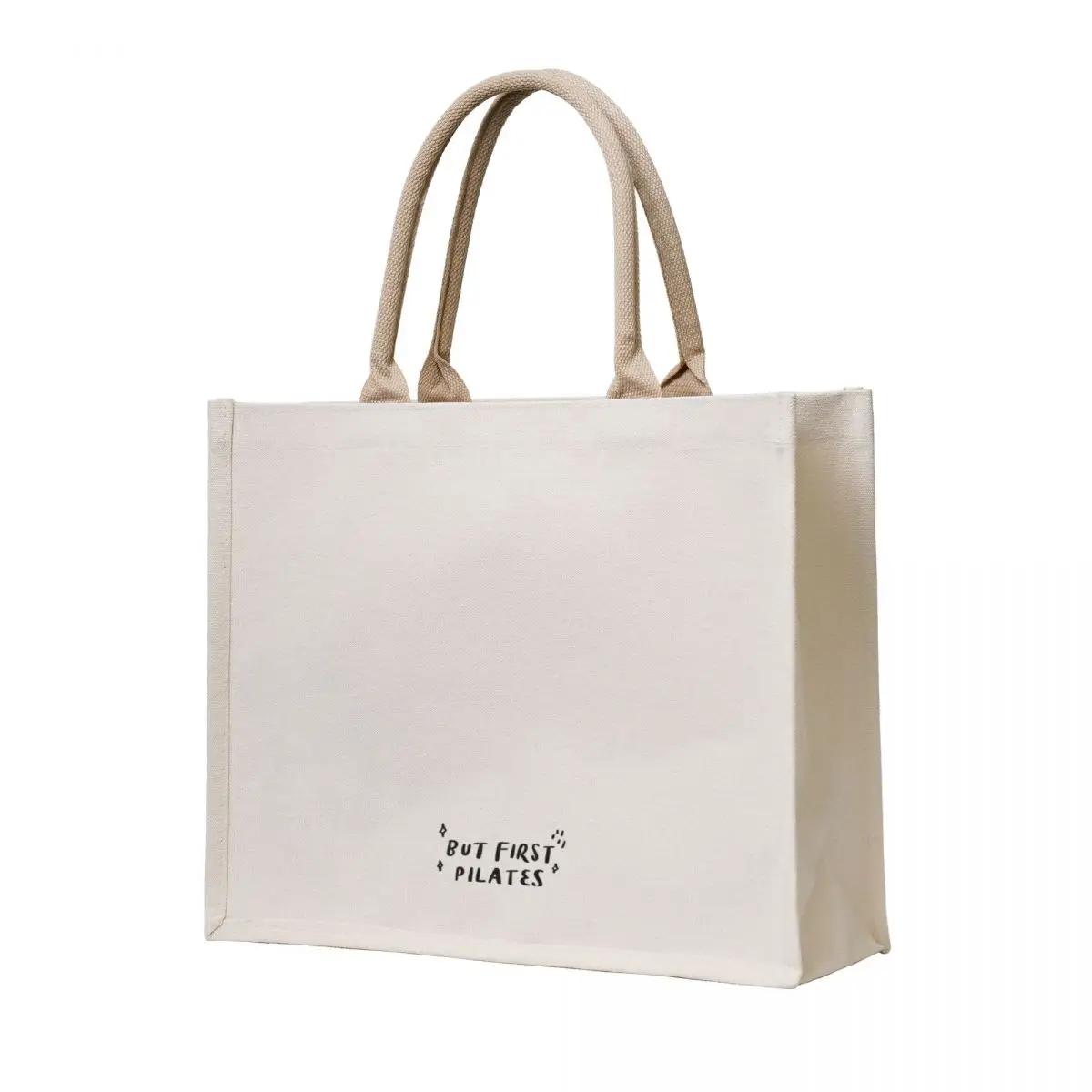 

But first pilates Tote Bag tote bags aesthetic Fabric bag tote bag canvas
