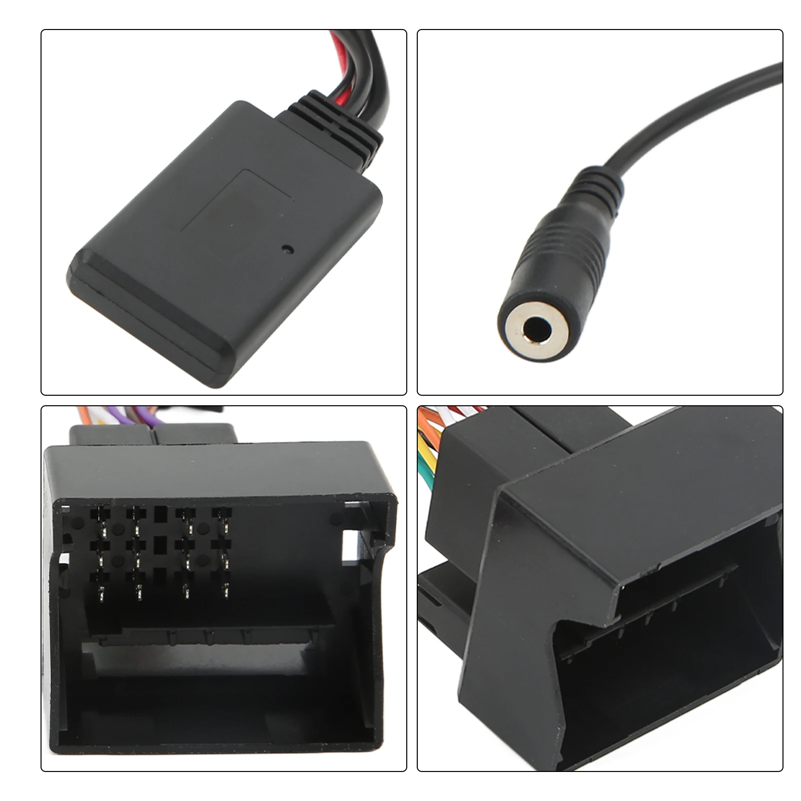 5.0 Aux Audio Adapter Car  5.0 AUX Adapter with Handsfree Microphone for RCD510 RNS315 RNS510