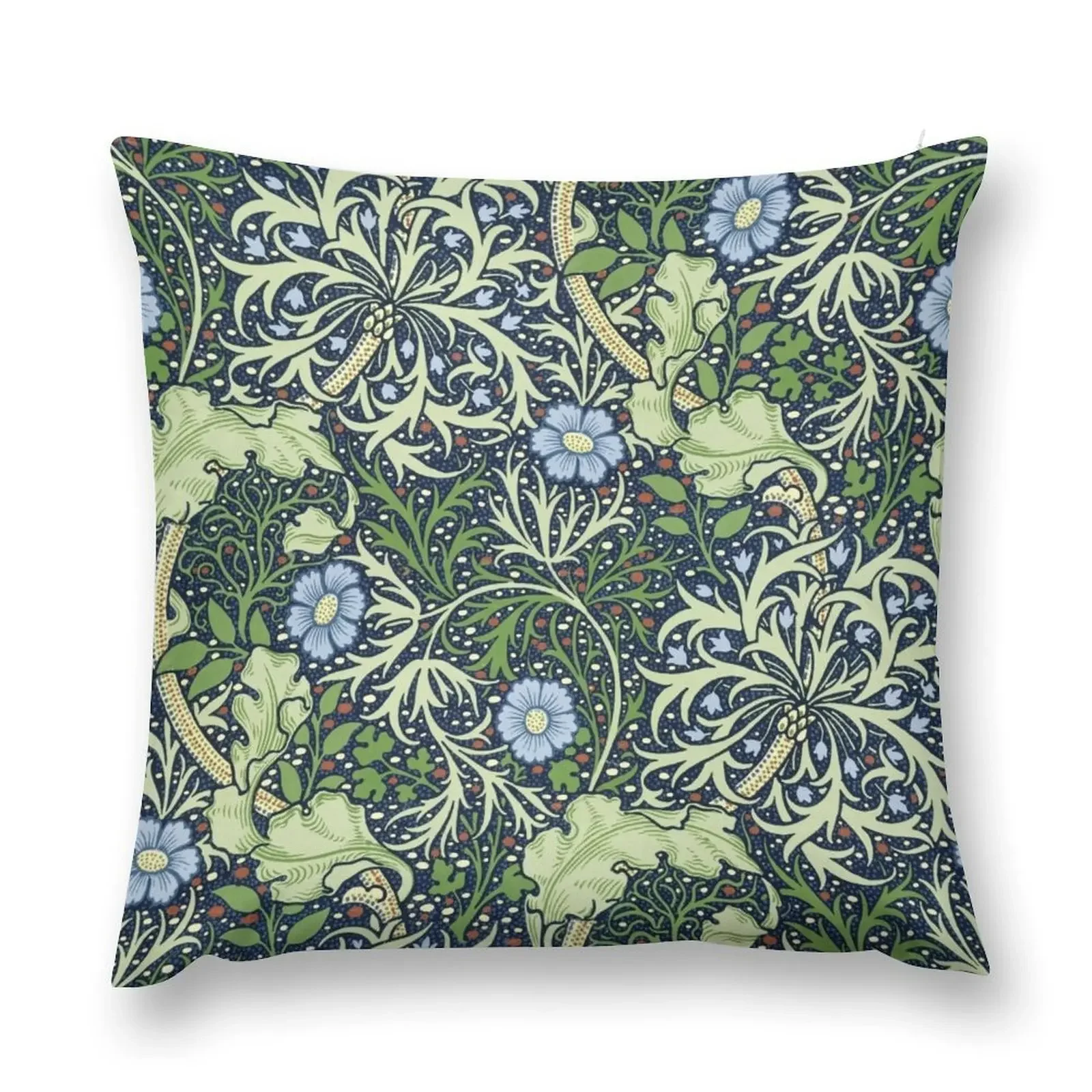 

Seaweed by John Henry Dearle for William Morris Throw Pillow Room decorating items Covers For Sofas pillow