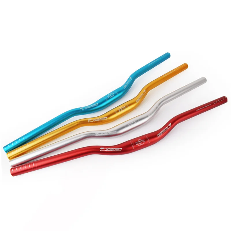 AliExpress NONE 31.8mm 50mm MTB Riser Bar Mountain Road Bike Handlebars 700mm Aluminium Alloy Bars Lightweight Integrated Cycling Accessories