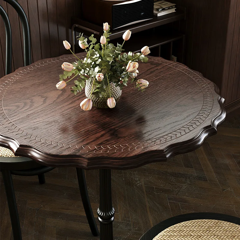 custom.Black Supply Chain Handmade Customized Table Top Wood Home Decorative Table Furniture Office