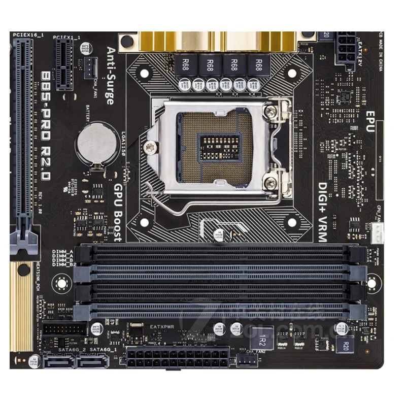 Para placa base Intel B85 B85-PRO R2.0 original usada LGA1150 LGA 1150 DDR3 16GB USB2.0 USB3.0 SATA3 placa base de escritorio