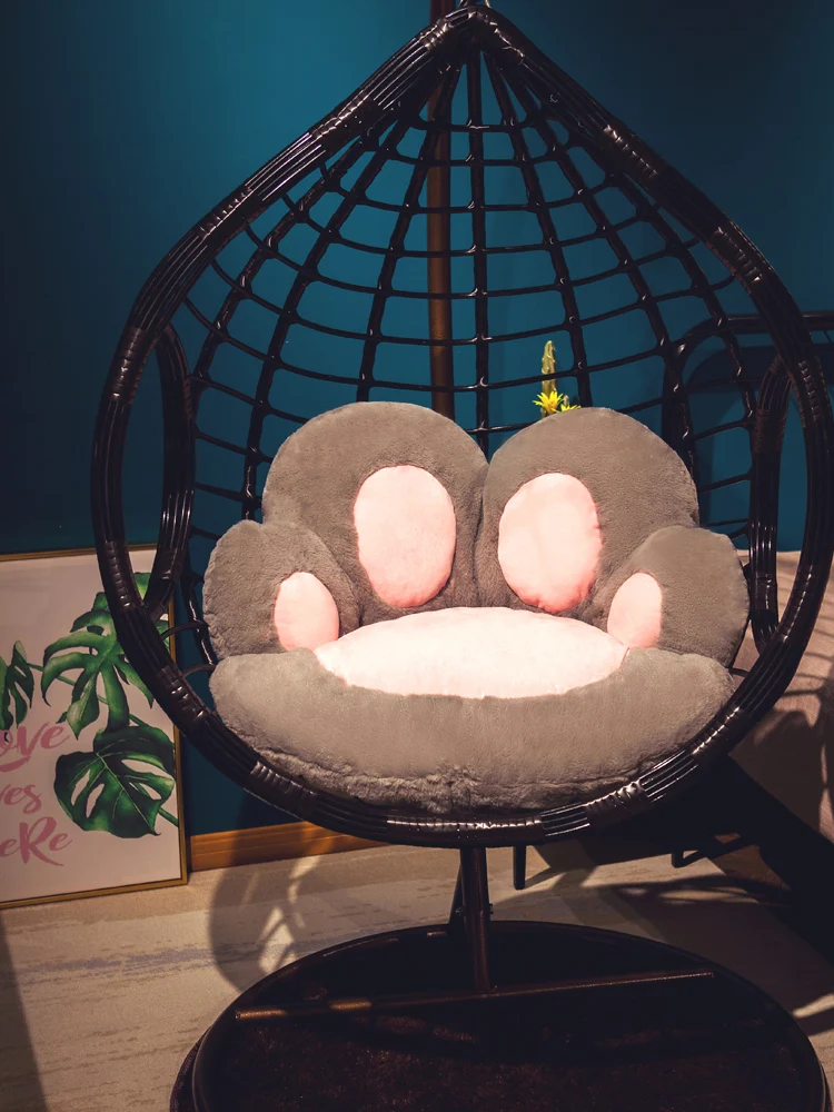 Glider Swing Bird\'s Nest Cushion Hanging Basket Cushion Cushion Integrated round Cane Chair Cushion Cradle Cushion Removable