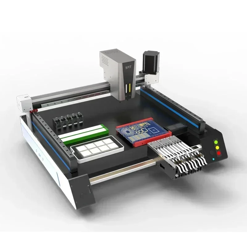 Small desktop placement machine OPENPNP automatic dual vision research and development PCB proofing, Feida equipment customizati