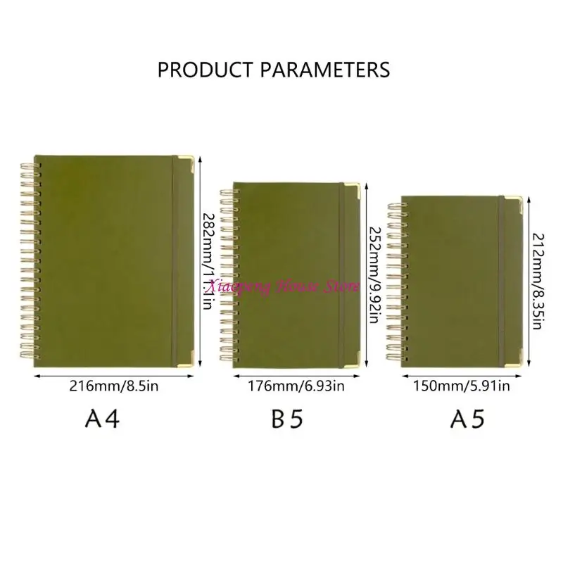 B5 A 5 Viaje Notebook Spirals Notebook Notebook Notebook Stationery Notepads Notebook Suministros escolares 77JC