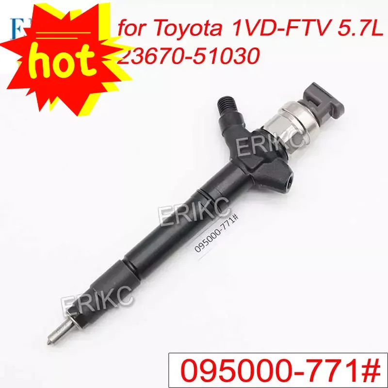 

095000-7711 23670-51030 Fuel Injection Sprayer 095000-7710 Diesel Injector Nozzle for DENSO 23670-51030 Toyota Land Cruiser 200