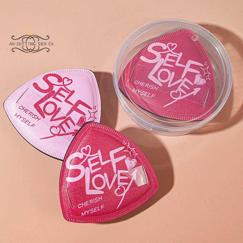 1/2pcs Powder Puff Face Makeup Sponge Soft Triangle Powder Puffs For Loose Powder Body Powder Cosmetic Foundation Sponge Pack