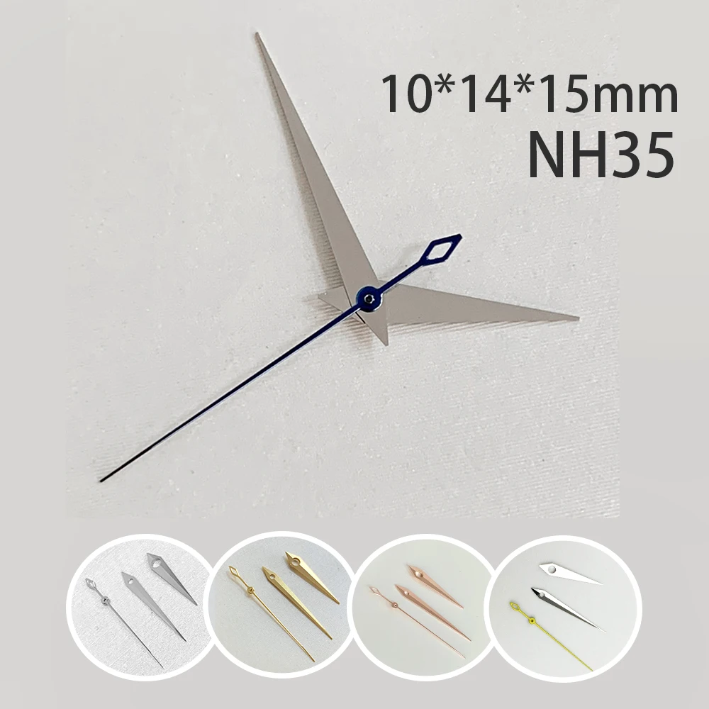 cocktail Watch Hands Watch Needles Fit NH35/NH36 Movement No Luminous Watch Modification Accessories