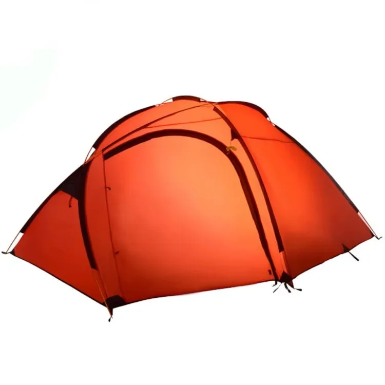 Outdoor hiking double decker outdoor mountaineering tent mountain camping tent