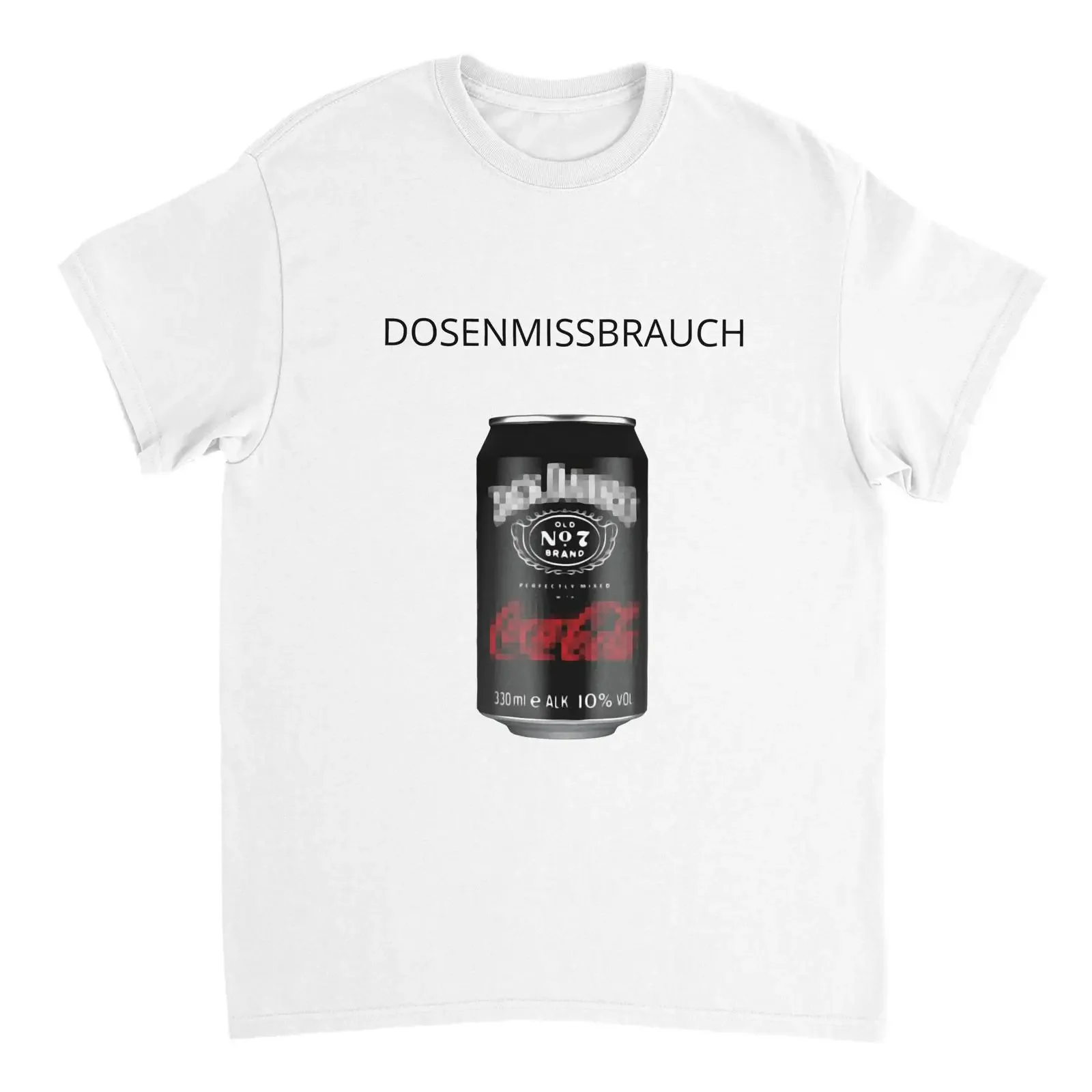 DOSE ABUSE Heavyweight T shirt Funny Drinking tea vintage Washed Casual Unisex Stylish Slightly Top For Everyday Wear Versatile