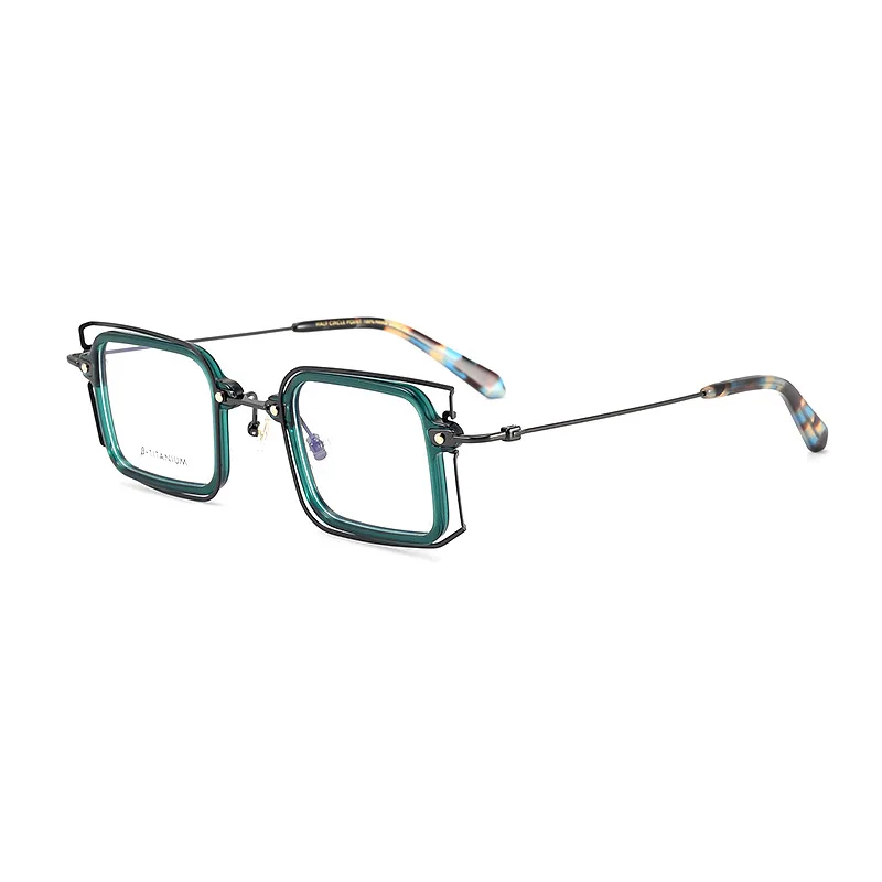 

Glasses frame, ultra-light double-layer square frame, men and women with myopia