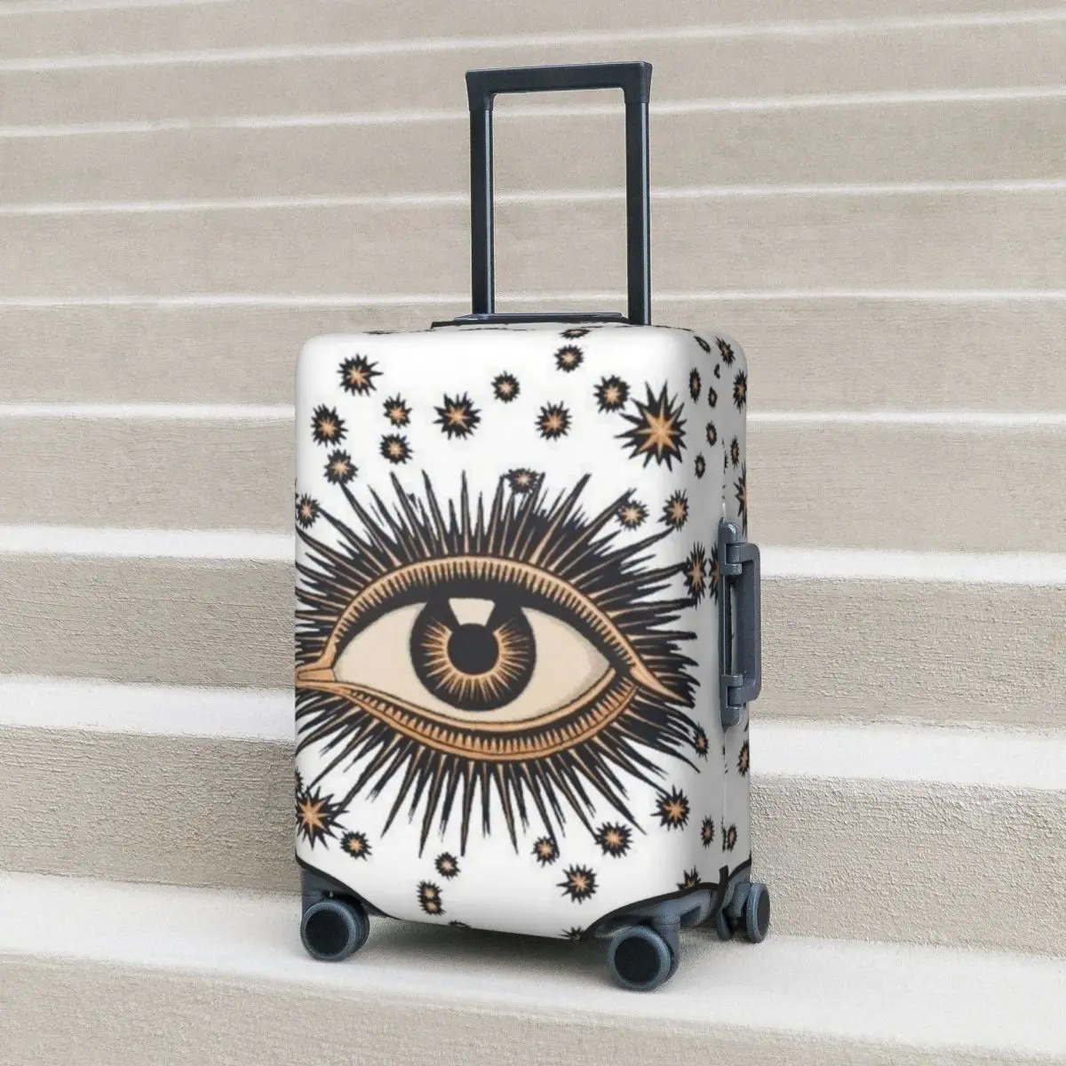 

Eye Illuminati Новый чехол для чемодана 3D-печать Защитная пленка для бизнеса Полетный чемодан