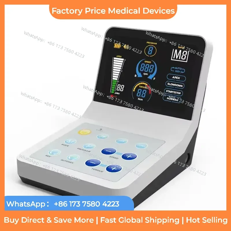2026 R Smart Recipro Endo Motor Endodontic Rotary Machine with Apex Locator Root Canal 2 in 1 Oral fastshipping
