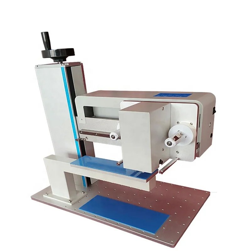 8025D Electric New Desktop Semi-Automatic Heat Press Machine 350mm Max Thickness 57x220mm Area Digital Foil Stamping for Gift