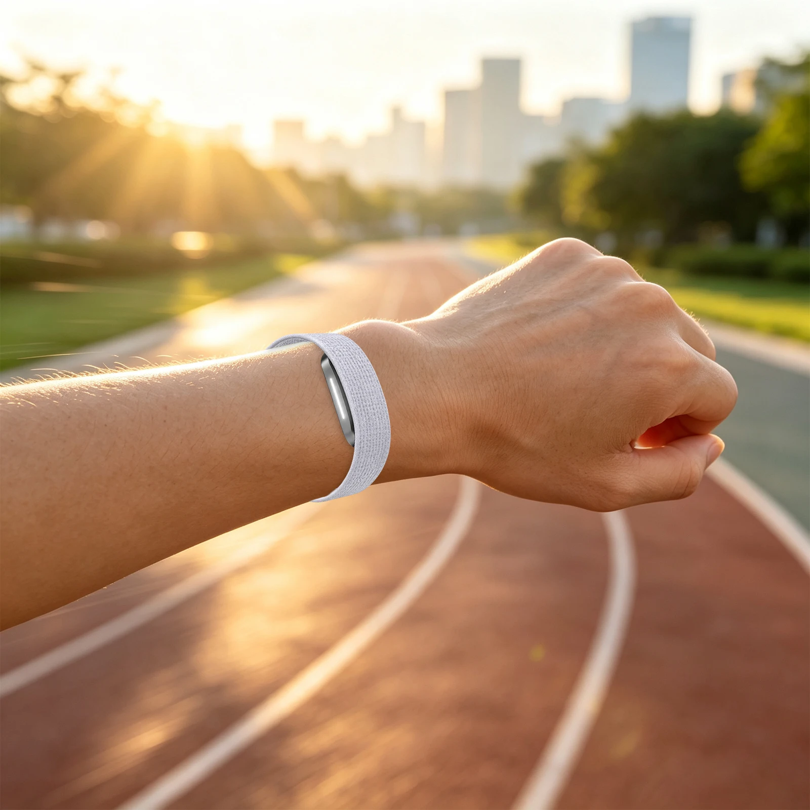 Moisture-wicking Nylon Strap for Hume Band 2.0 Adjustable Braided Woven Sport Wristband Sleep Tracking