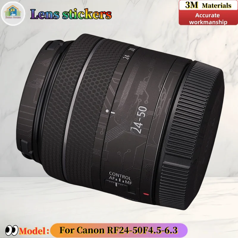 

RF2450 For Canon RF24-50 F4.5-6.3 Camera lens sticker, DIY skin, Precision tailoring wear-resistant protective film