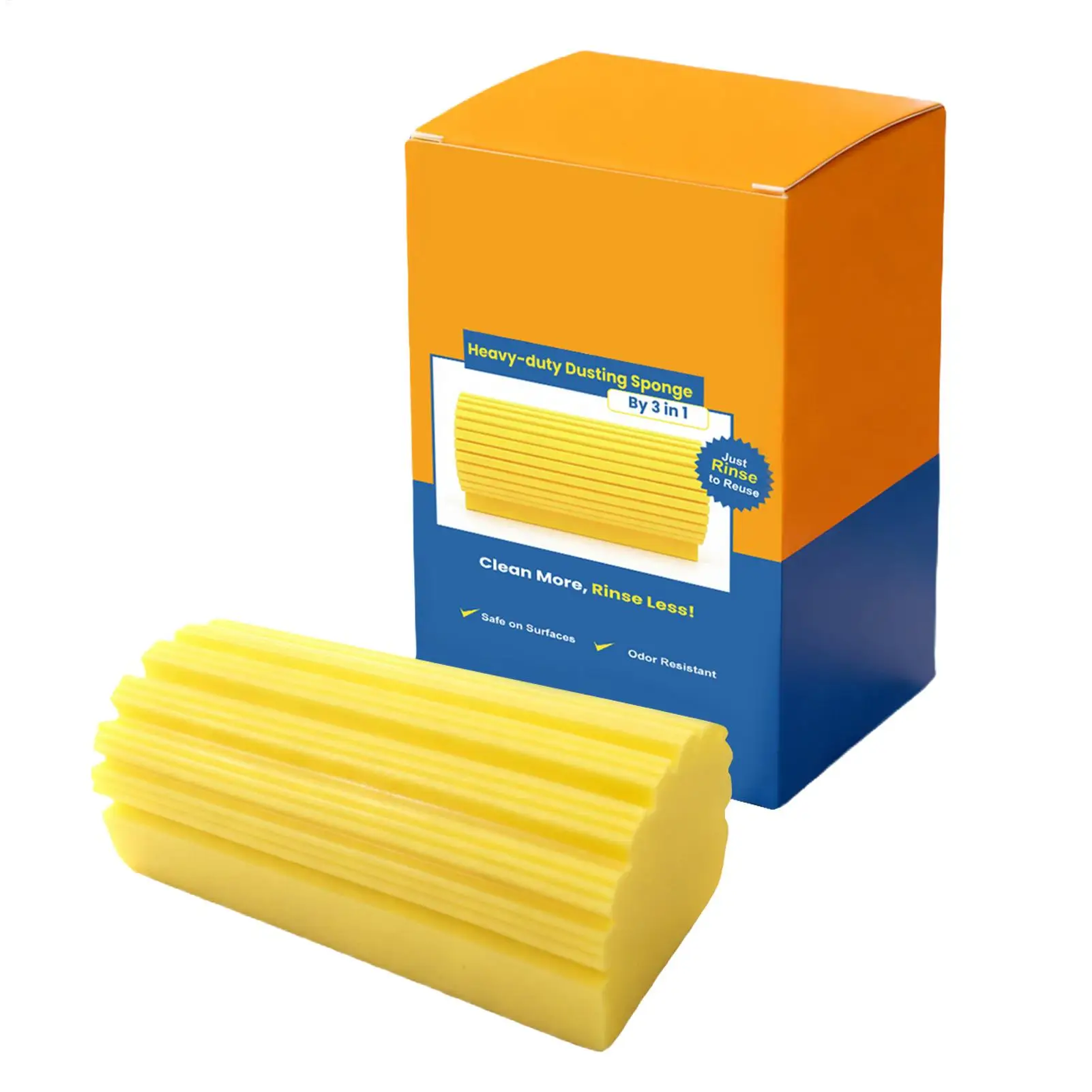 1pc Dust Cleaning Sponge Water Absorption Cleaning Sponge Household and Car Cleaning Sponges Friction Cotton