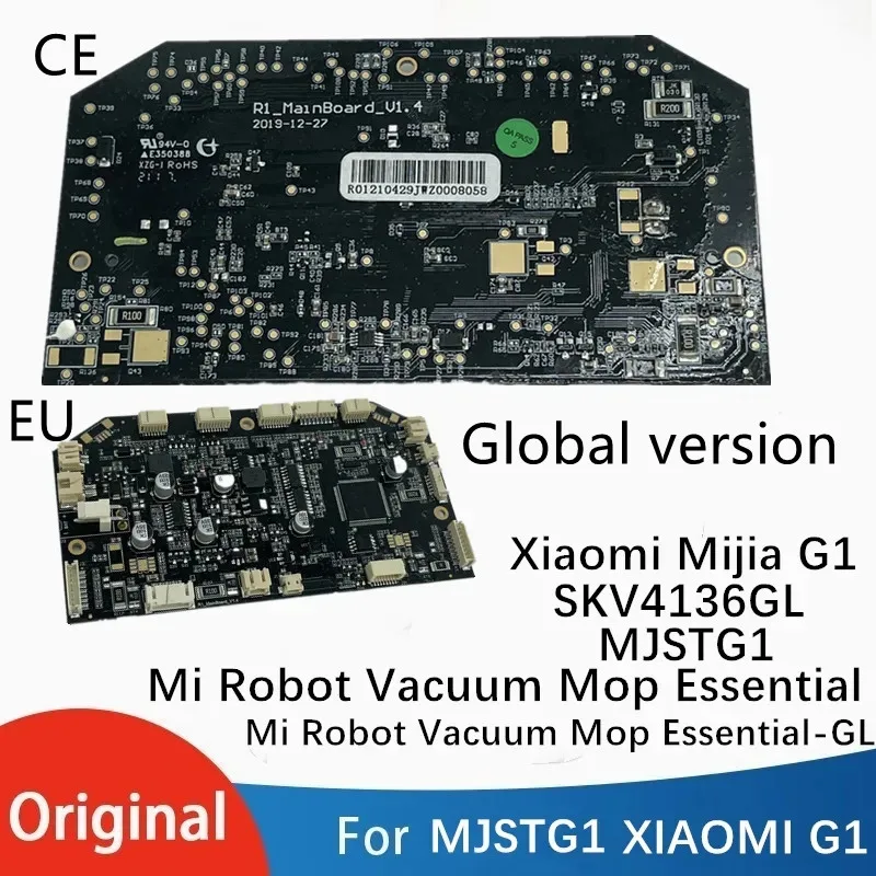 Original Motherboard Main Board for Xiaomi Mijia G1 SKV4136GL Sweeping Robot Vacuum Cleaner Spare Parts Accessories CE Version