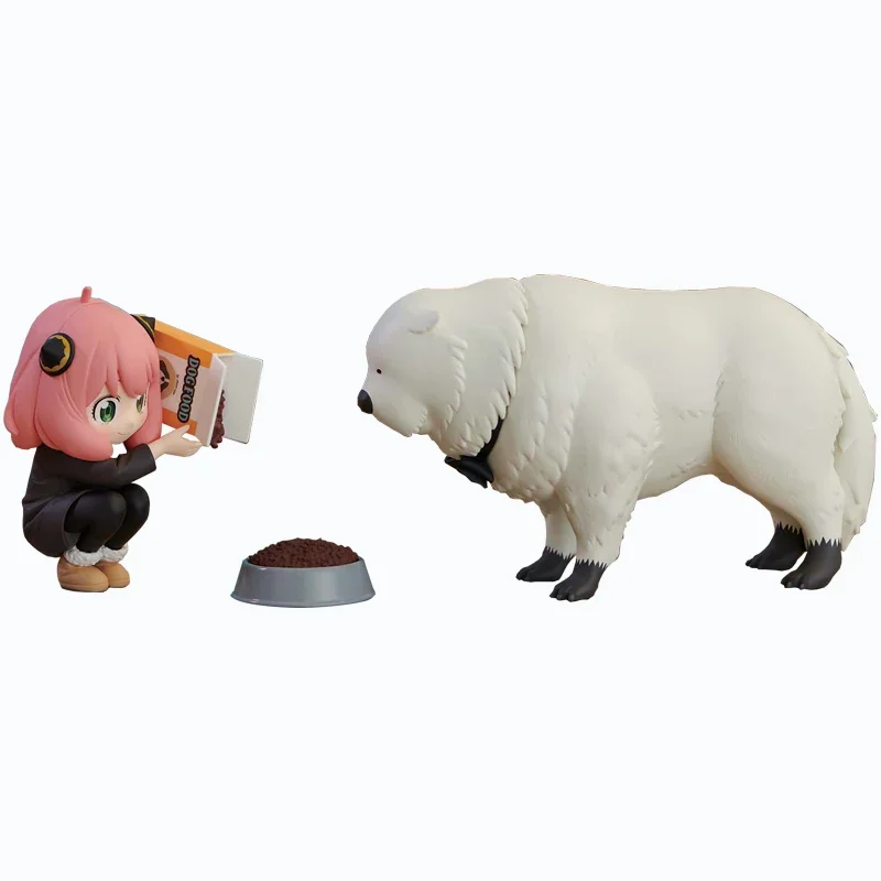 반다이 오리지널 Banpresto Anime Spy x Family Break Time 컬렉션 Anya Bond Forger 액션 피규어 컬렉션 모델 장난감 선물