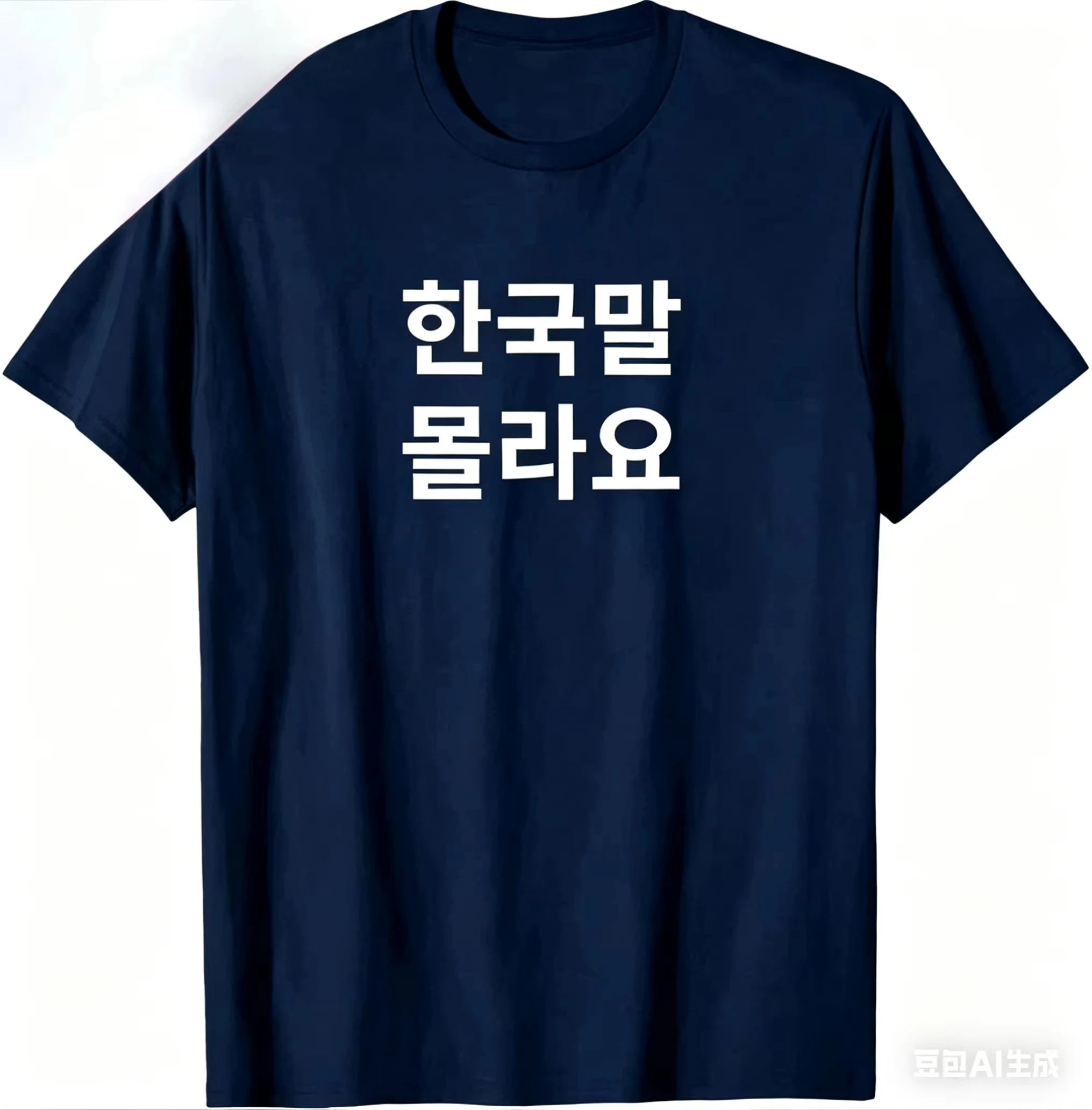 Funny Korean Hangul Words “I Don’t Know Korean” T-Shirt Unisex Summer Woman Streetwear Tops Graphic T Shirts Novelty Camiseta