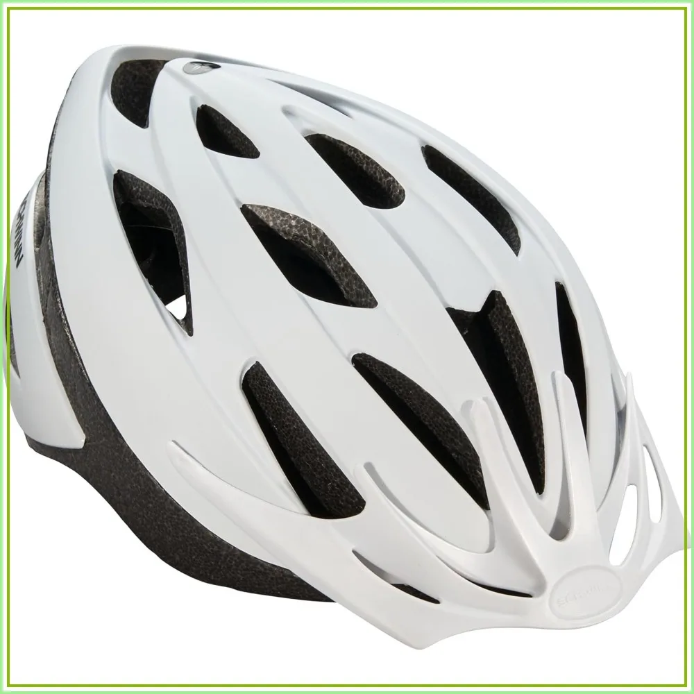 Adult Bike Helmet 58-62cm, Lightweight Microshell, Adjustable Dial & Straps, 20 Vents, Removable Visor, CPSC Certified