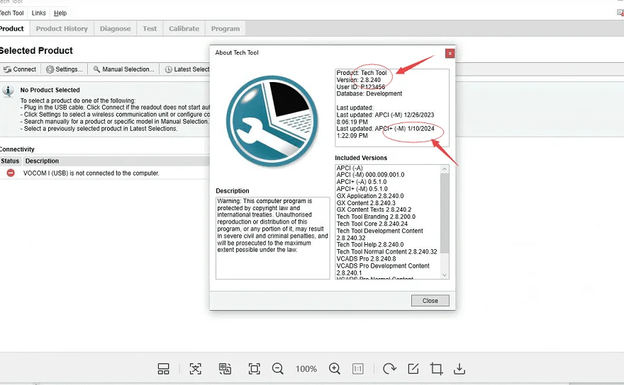 2024 Premium Tech Tool 2.8.241 (PTT 2.8 / VCADS)(REAL Development) Product History with Developer Tool
