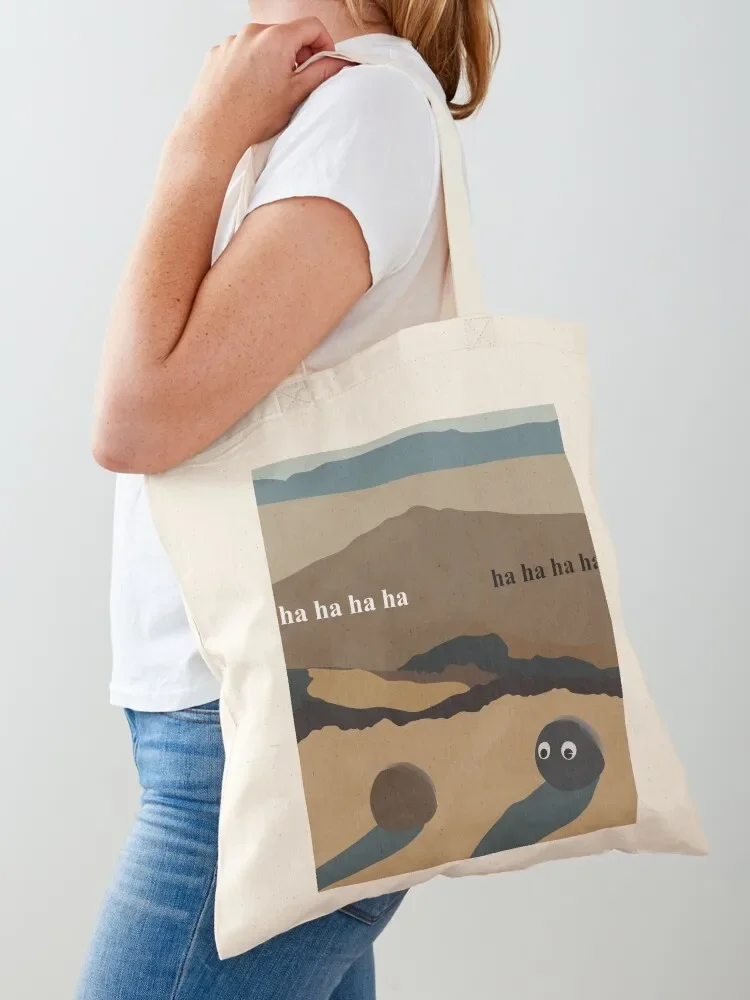 Everything Everywhere All At Once ha ha ha Tshirt Sticker Poster Design Tote Bag shoping bag bags woman 2025 Tote Bag