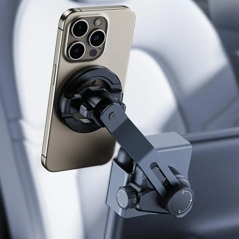 

360 Degree Rotation Dash Screen Support Cradle Suction Cup Strong Magnetic Car Phone Cradle Screen side mounted phone holder