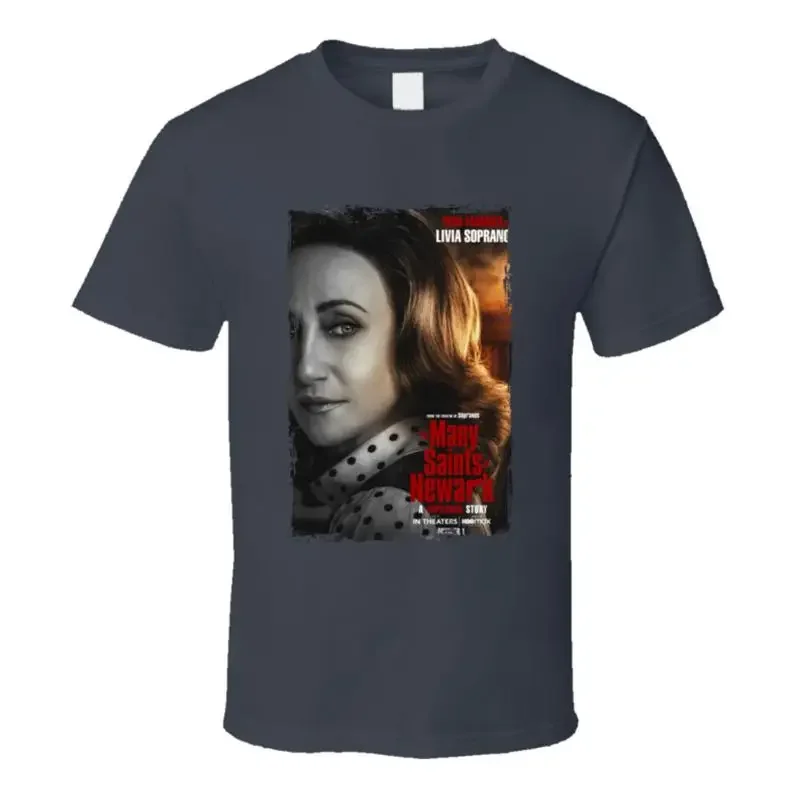 The Many Saints Of Newark Livia Soprano T Shirt