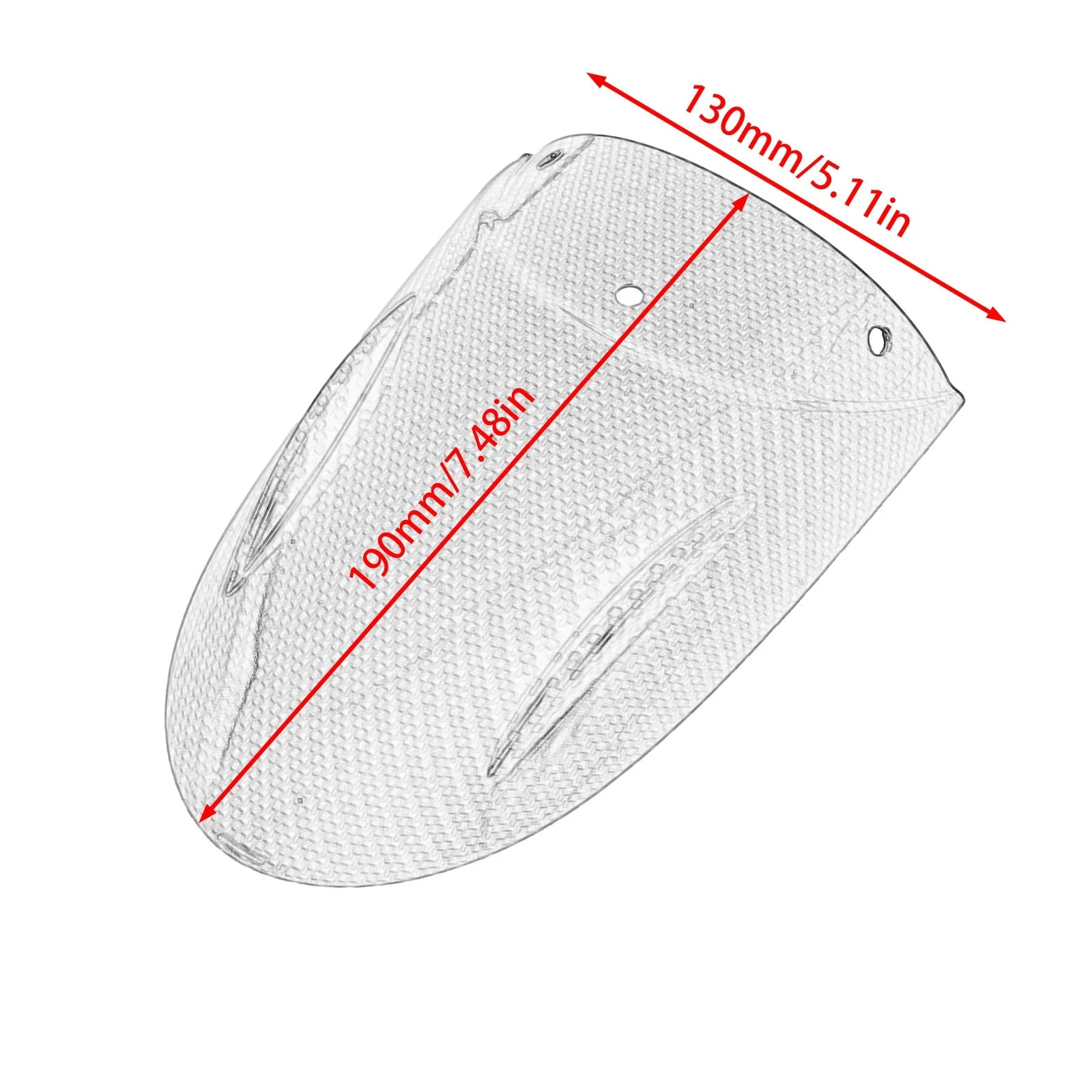 1PC Carbon Fiber Pattern Motorcycle Fender For BMW R1300GS/ADV Adventure Front Fender Extender Wheel Splash Guard Mudguard 2023+