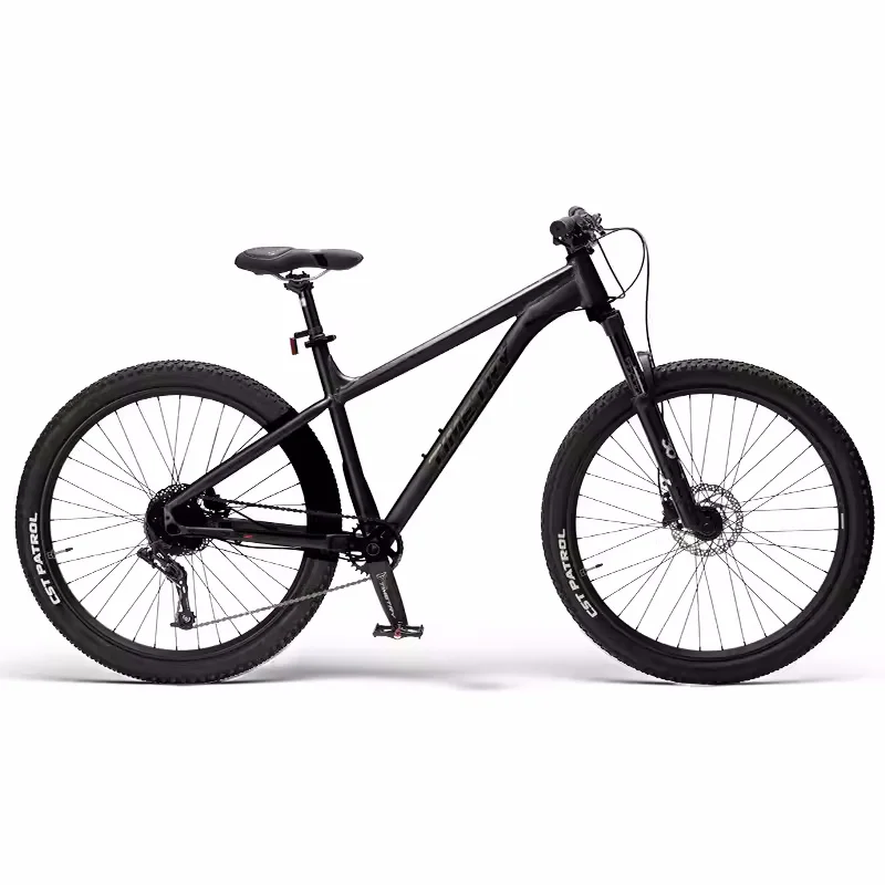 

27.5 inch Hard-tail AM Bike Cross Country Mountain Bikes Hydraulic Disc Brake Lockable Air Fork 9 speed DJ Bicycle