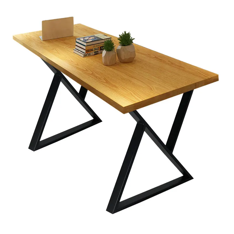 Factory Price Modern Black Paint X-Shape Metal Furniture Leg Dining Office Desk Leg Coffee Steel Table Leg