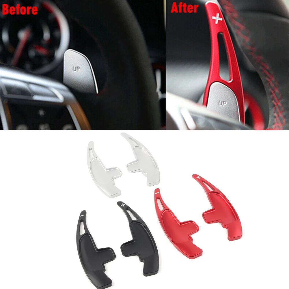 Car Steering Wheel Shift Paddle Extension Shifters For Mercedes Benz W176 CLA45 CLS63 G Class GLA G63 E63 S65 SL63 C63 A45 AMG