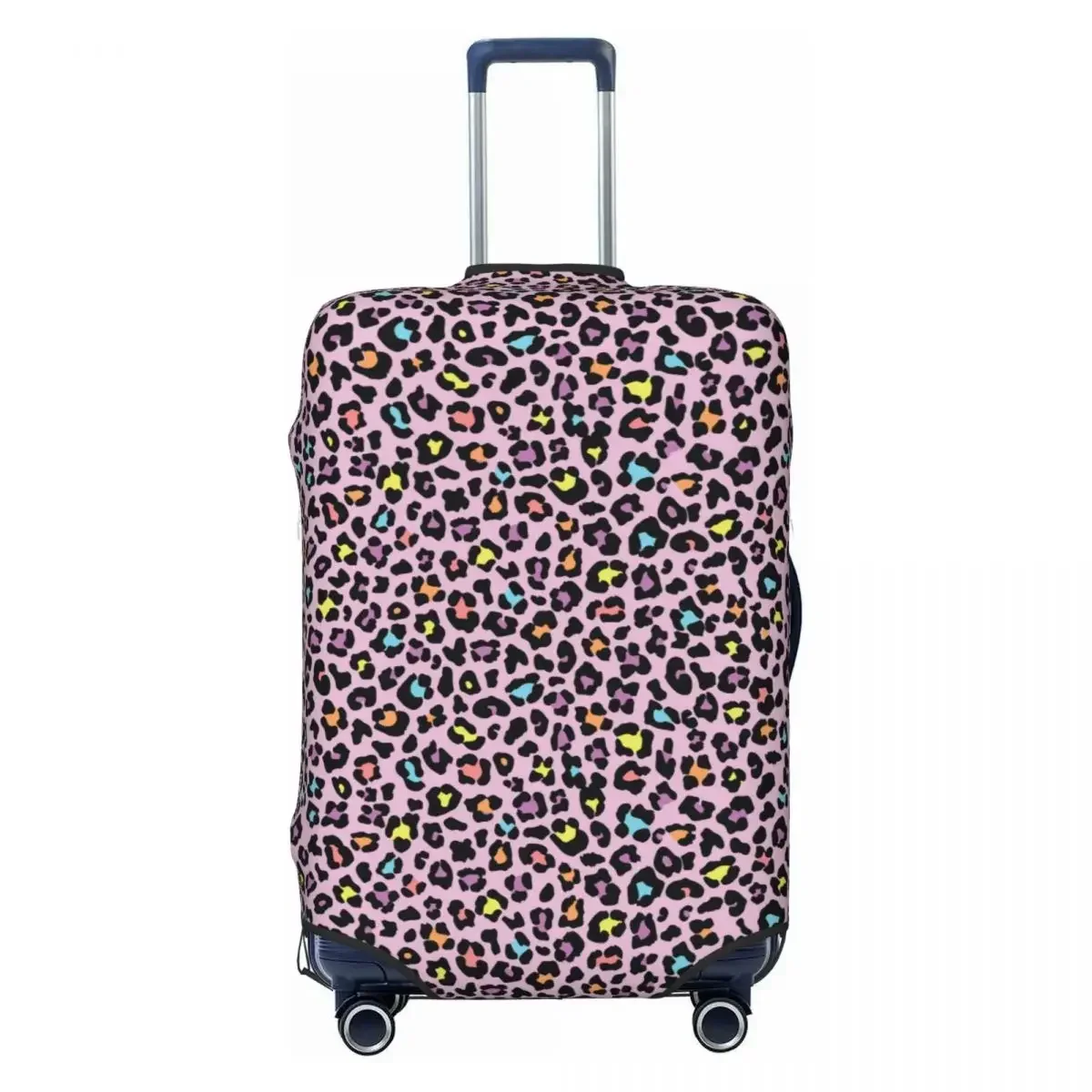 

Custom Animal Skin Leopard Print Luggage Cover Fashion Suitcase Protector Covers Suit For 18-32 inch