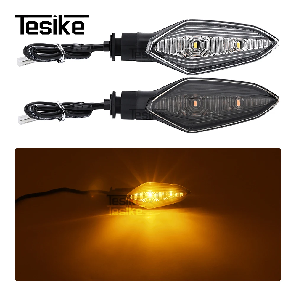 الخلفية دراجة نارية بدوره أضواء الإشارة المتعري LED لهوندا CBR 1000 RR CBR 1000 2017-2020 12 فولت موتو مؤشر بدوره مصباح إشارة #5