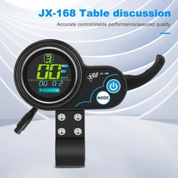 JX-168 strumento di accelerazione Continental Scooter elettrico 36V/48V schermo LCD regolatore strumento acceleratore accessori