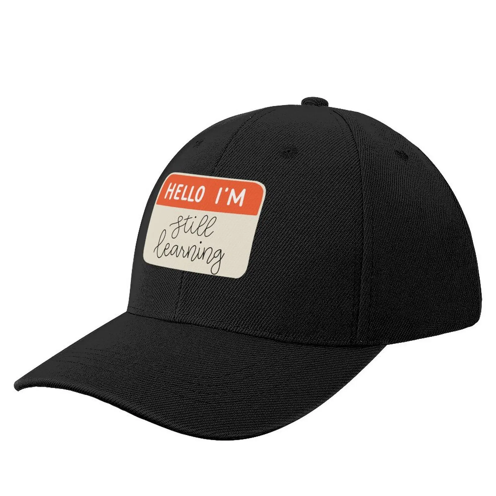 

Hello I’m...Still Learning - The Peach Fuzz Baseball Cap Dropshipping fashionable Women's Beach Visor Men's