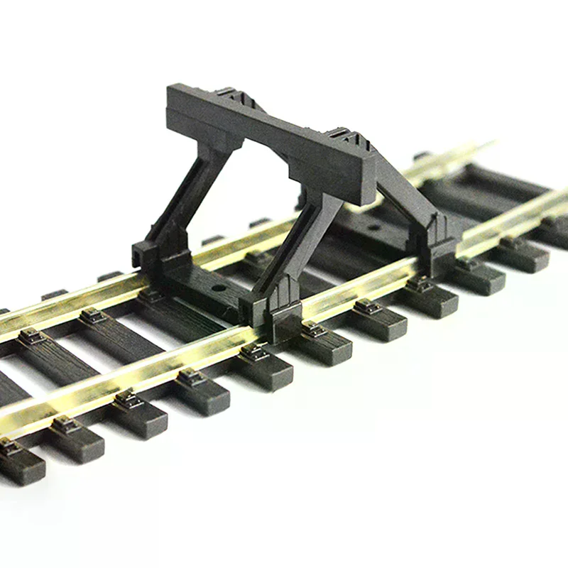 Scale 1:87 Model Train Scene Railway Buffer Stop Ho Railroad Resistance Track Bumper Pump Building Diorama Accessories