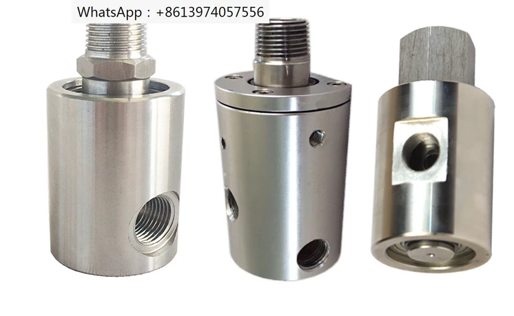 

Various high-pressure, high-speed, high-temperature oil, air, water, and vapor shaped stainless steel rotary joints