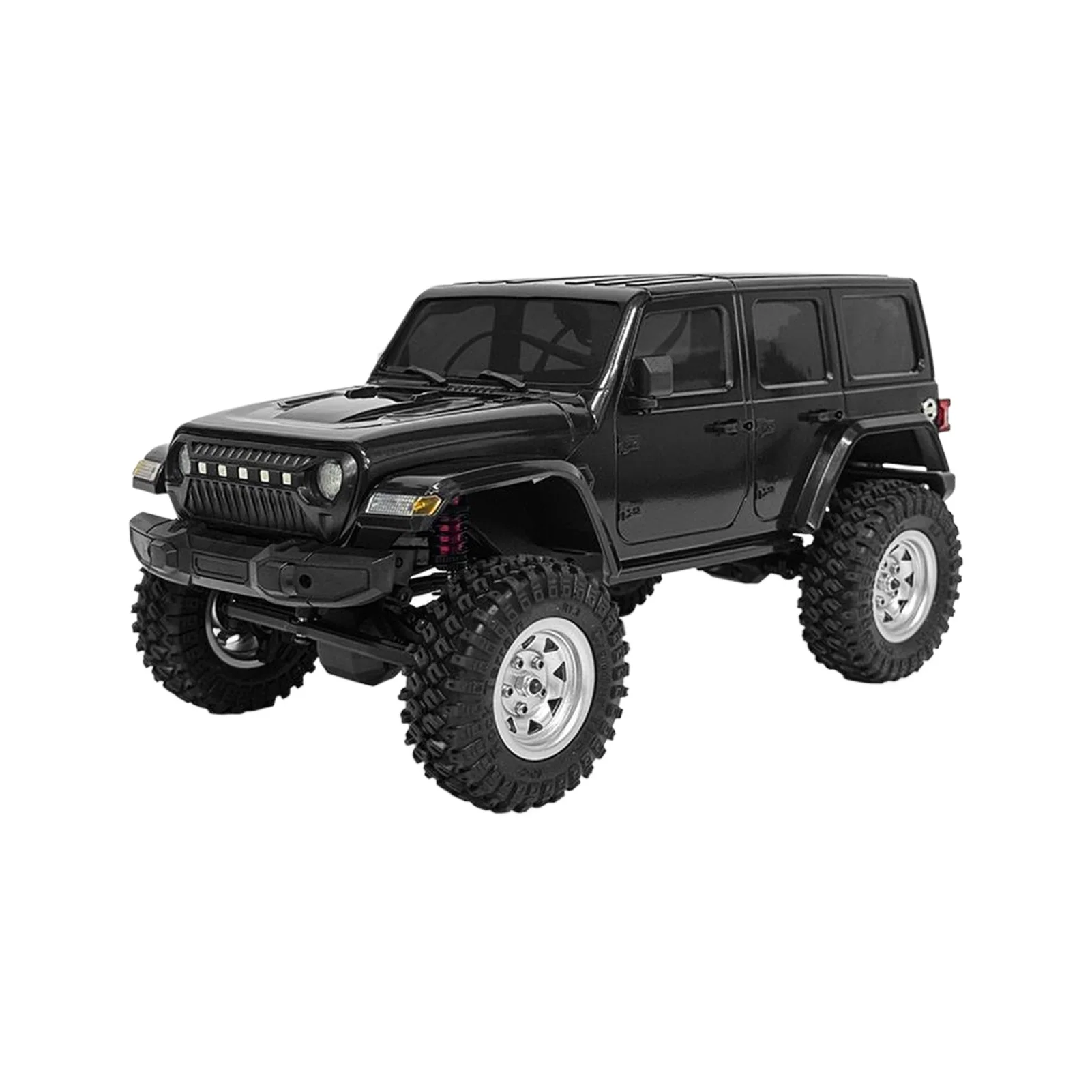 รถบังคับวิทยุ JJRC 1/18 รุ่นจำลองรถ Wrangler ขับเคลื่อน 4 ล้อ ระบบไฮดรอลิก ปรับความเร็วได้ สำหรับทุกสภาพพื้นผิว รุ่น C8801