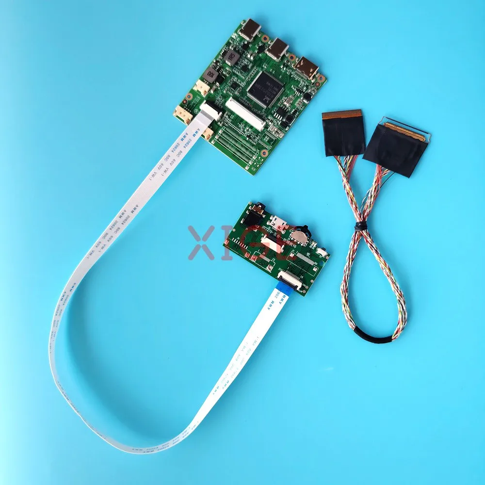 Driver Controller Board For LP156WHB-TLA1/TLB1/TLC1/TLD1 USB-C Mini-HDMI TYPE-C 40-Pin LVDS 15.6